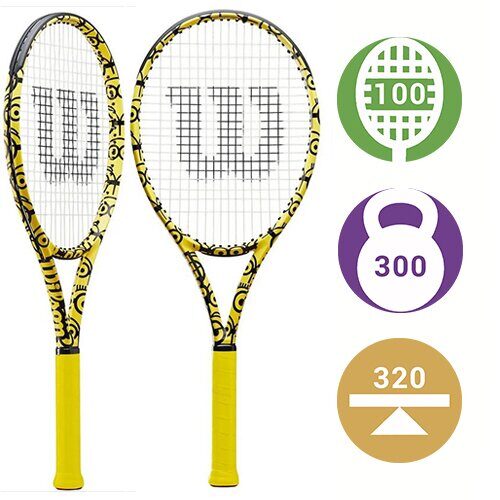 Теннисная ракетка Wilson Ultra 100 V3.0 Minions Edition - купить в  интернет-магазине TennisDay